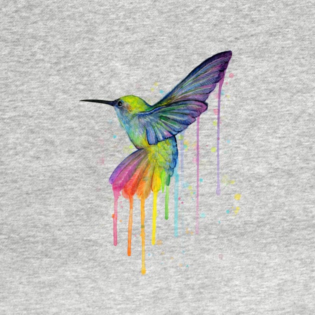 Rainbow Hummingbird by Olechka